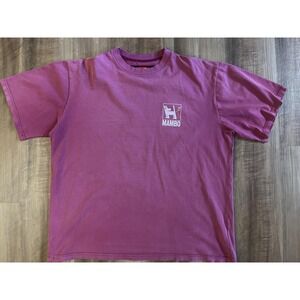 Vintage‎ Mambo Shirt Mens Extra Large Purple 1993 Dog Graphic Tee Big Logo 90s